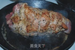 夹心肉卷李子的做法步骤：2