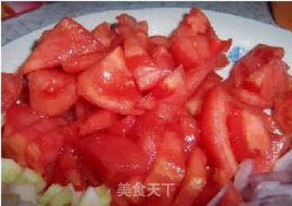 番茄空心意面的做法步骤：3