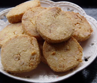 椰香腰果饼干的做法