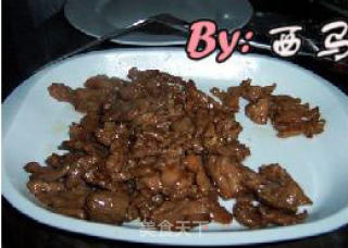 牛肉滑蛋的做法步骤：3