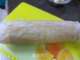 花生瑞士卷的做法步骤：7