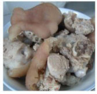 黄豆焖猪手的做法步骤：4