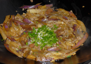 好吃的下饭菜——肉末茄子的做法步骤：2