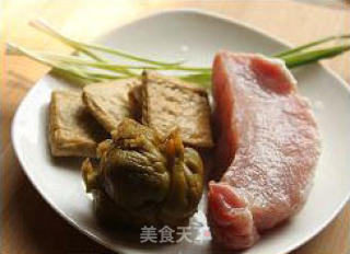 香干榨菜炒肉丝的做法步骤：4