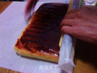 蓝莓砂糖蛋糕卷的做法步骤：3