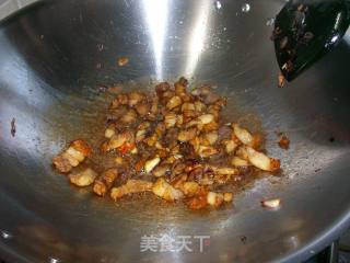 简简单单又一餐@@菜旦炒烧肉的做法步骤：5