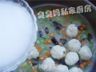 三色鱼丸的做法步骤：4