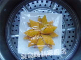 冰汁南瓜的做法步骤：4