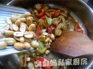 宫保带鱼花的做法步骤：2
