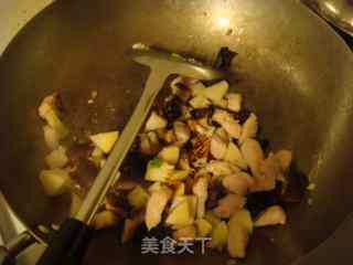 豆角笋丁肉饭的做法步骤：2