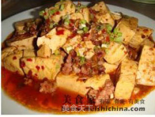 麻婆豆腐的做法步骤：3