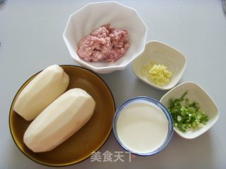 奶香炸藕盒的做法步骤：2