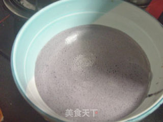 黑米发糕的做法步骤：3