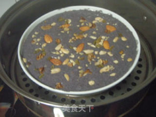 黑米发糕的做法步骤：3