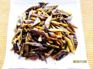 风味紫扁豆的做法步骤：2