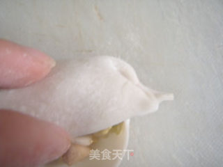 花样素馅饺子的做法步骤：4