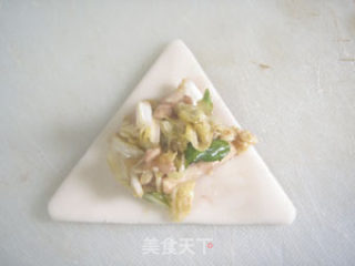 花样素馅饺子的做法步骤：4