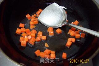 绿芥蓝蘑菇鸡丁的做法步骤：7