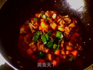 饕餮の蕨菜烧鸡的做法步骤：2