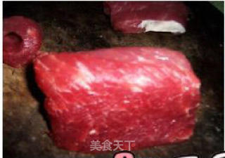 自创黑椒牛排饭的做法步骤：3