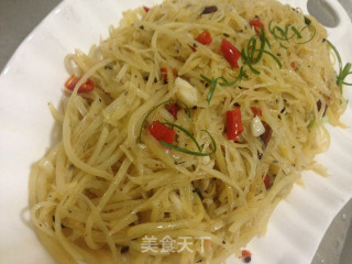 酸辣土豆丝的做法