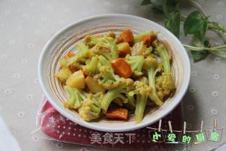 咖喱土豆花椰菜的做法