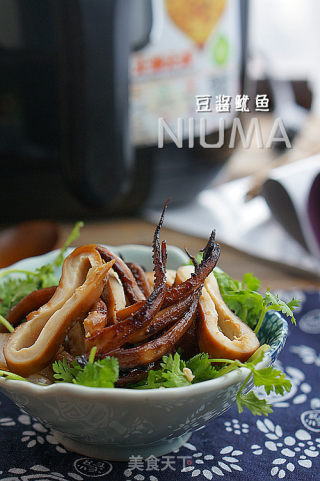 豆酱鱿鱼的做法