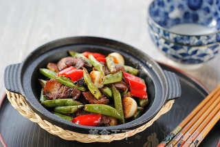 干锅四季豆的做法