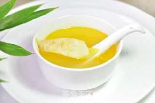 【夏笋炖土鸡】的做法