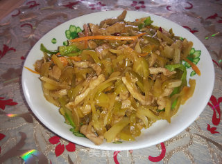 榨菜肉丝的做法