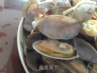 干锅花蛤的做法