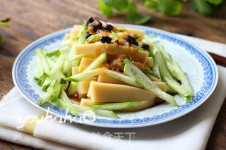 酸辣豌豆凉粉的做法