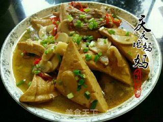 水煮香干肉片的做法