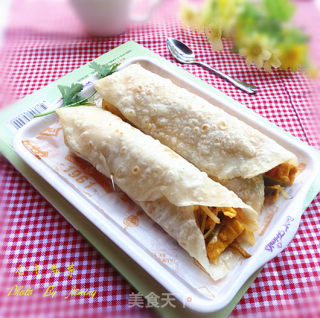 合饼卷菜的做法