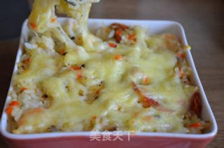 【浓缩芝士酱】焗饭的做法