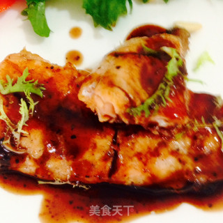 秘制三文鱼的做法