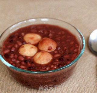 红豆汤圆的做法