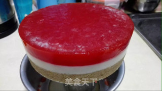 西瓜酸奶慕斯（6寸）的做法