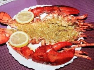 蒜蓉奶油烤龙虾的做法