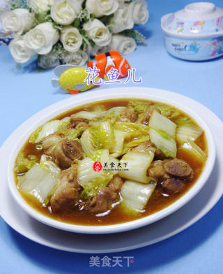 咖喱娃娃菜排骨的做法