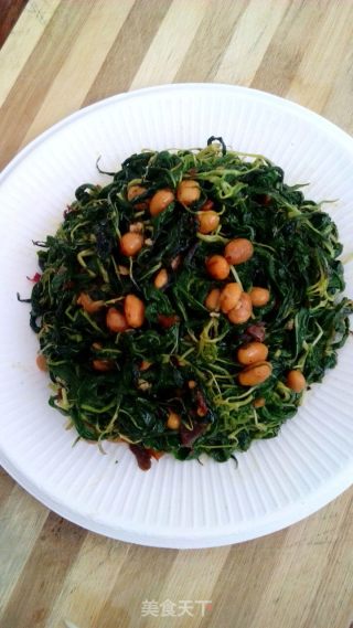 豆瓣炒麻叶的做法