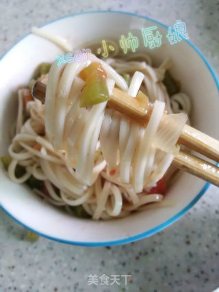 长豆西红柿卤子面的做法