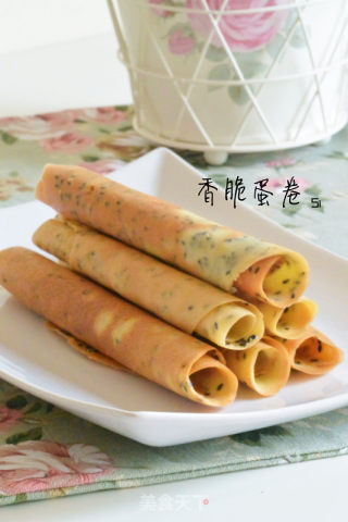 香脆蛋卷的做法