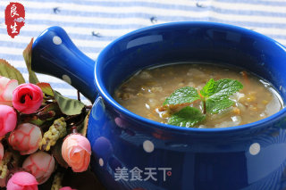 暖心糖水—陈皮银耳绿豆沙的做法
