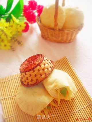 高仿版皮塔饼（口袋面包）的做法