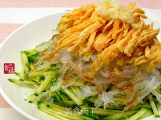 蒜味小黄瓜三丝 ★ 黄瓜丝 1的做法
