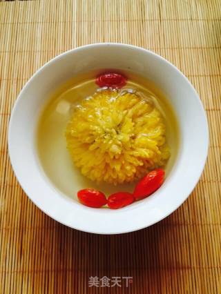 菊花茶配枸杞的做法