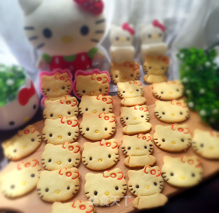 Kitty猫巧克力饼干的做法
