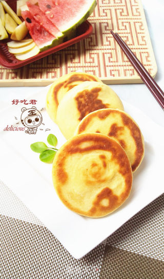 奶香玉米饼的做法