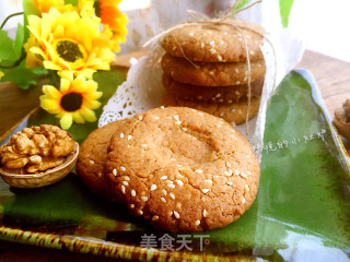 芝麻合桃酥的做法